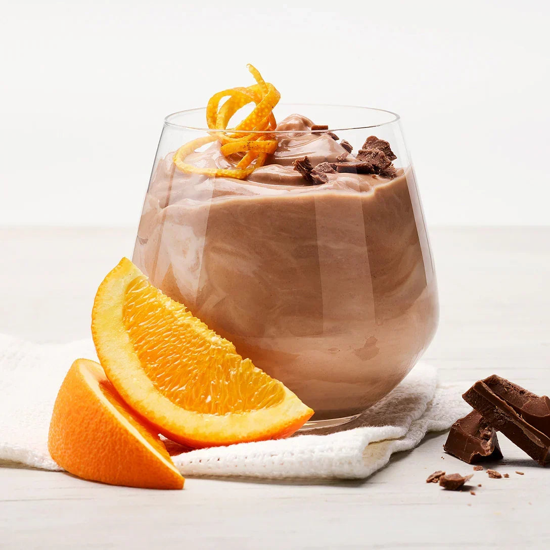 Homemade EasiYo Chocolate Orange yoghurt