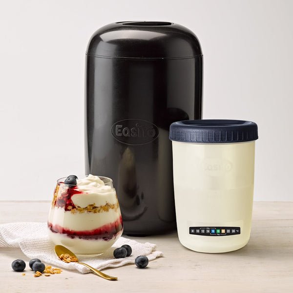 Black EasiYo Yoghurt Maker | Makes 1KG of Yogurt - Yoghurt Maker.co.uk