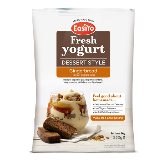 Gingerbread EasiYo Yogurt Sachet Makes 1KG | EasiYo Yoghurt Mix