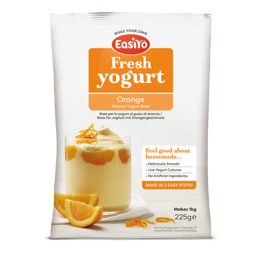 Orange EasiYo Yogurt Sachet Makes 1KG | EasiYo Yoghurt Mix