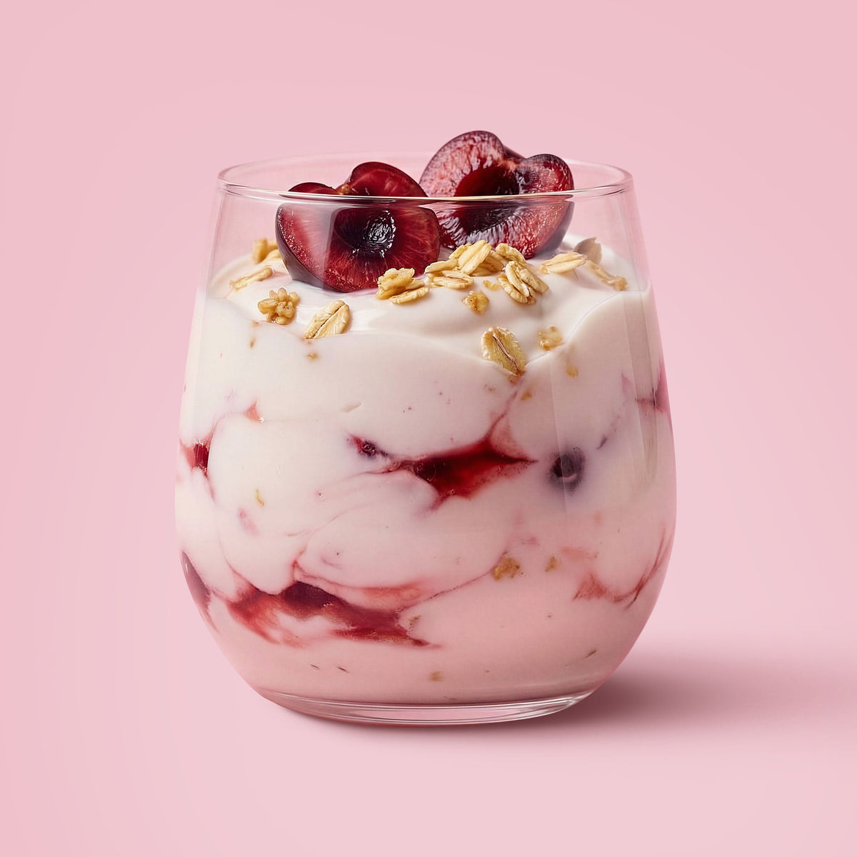 Homemade EasiYo Cherry yoghurt