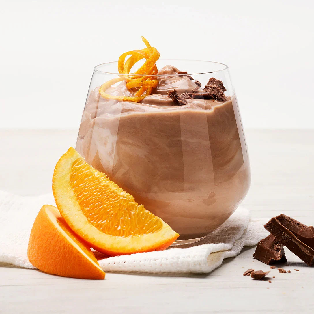 Homemade EasiYo Chocolate Orange yoghurt