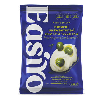 EasiYo Greek Style Natural Yoghurt Sachet – Makes 1kg