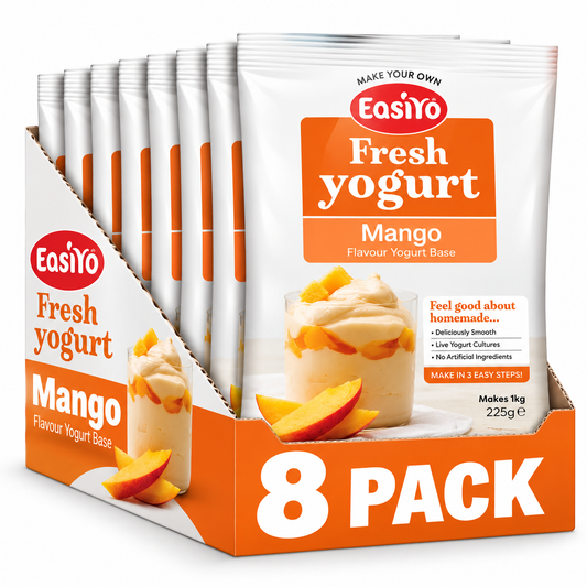 EasiYo Mango Yogurt 8 Pack – Makes 8kg