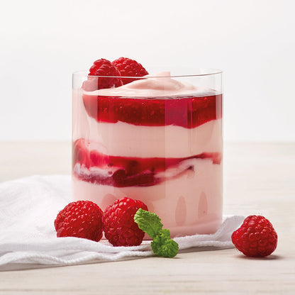 Homemade EasiYo Raspberry yoghurt