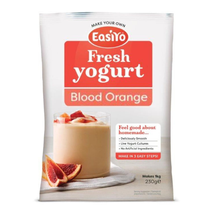 Blood Orange EasiYo Yogurt Sachet Makes 1KG EasiYo Yoghurt Mix