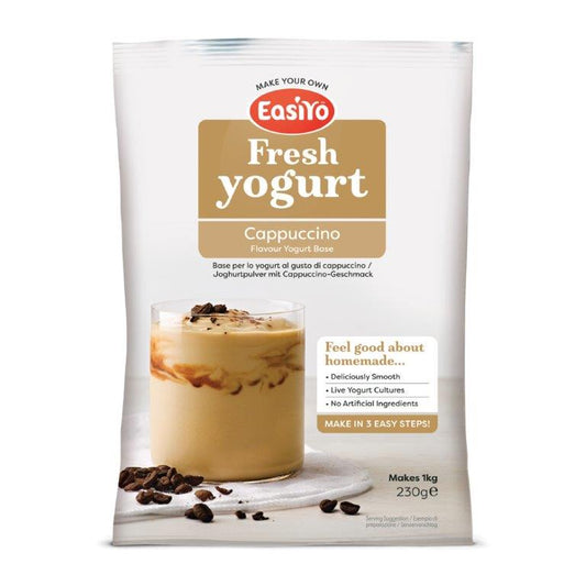 Cappuccino EasiYo Yogurt Sachet Makes 1KG | EasiYo Yoghurt Mix - Yoghurt Maker.co.uk