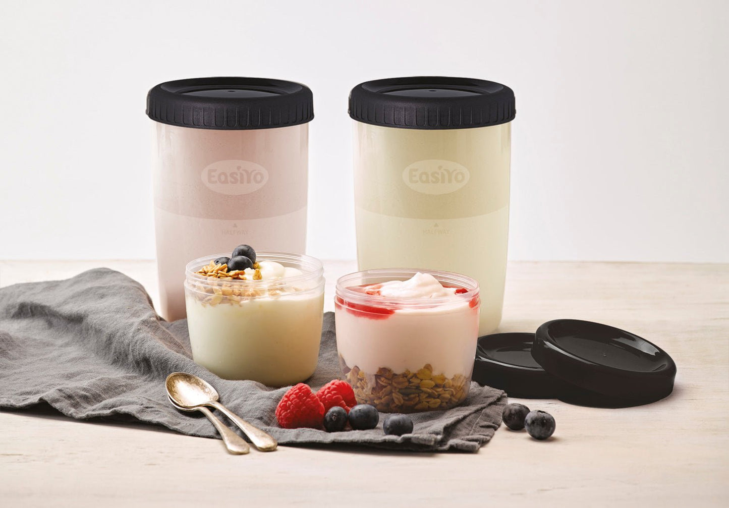 EasiYo 2 Jars & 2 Lunchtaker Pack - Yoghurt Maker.co.uk