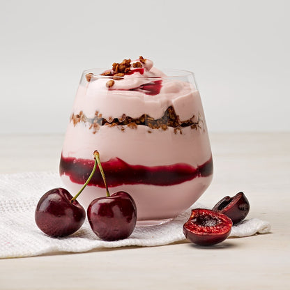Greek Style Black Cherry EasiYo Yogurt Sachet Pack Makes 1KG | EasiYo Yoghurt Mix - Yoghurt Maker.co.uk