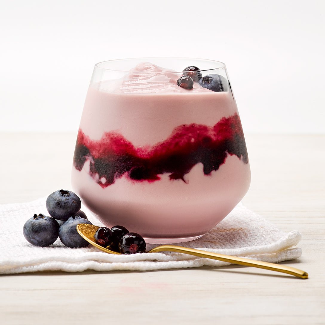 Greek Style Blueberry & Blackcurrant EasiYo Yogurt Sachet Pack Makes 1KG | EasiYo Yoghurt Mix - Yoghurt Maker.co.uk