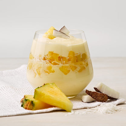 Greek Style Pineapple with Coconut Bits EasiYo Yogurt Sachet Makes 1KG | EasiYo Yoghurt Mix - Yoghurt Maker.co.uk