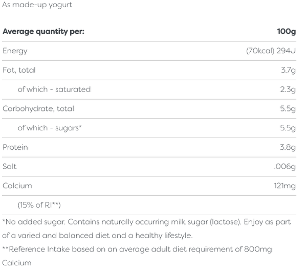 Natural EasiYo Yogurt Sachet Makes 1KG EasiYo Yoghurt Mix Yoghurt