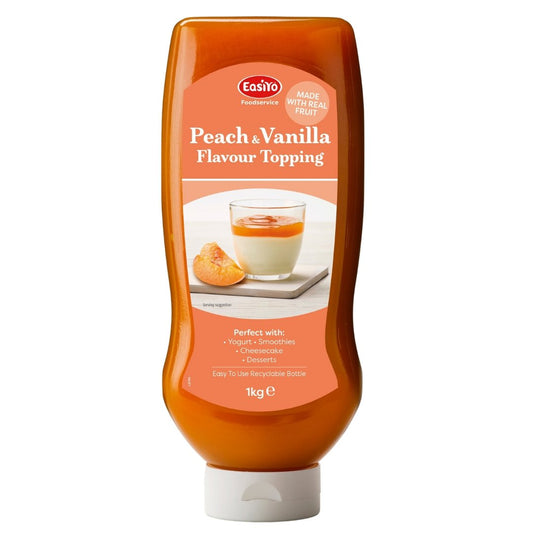 Peach & Vanilla EasiYo Fruit Topping - Yoghurt Maker.co.uk